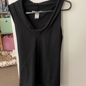 Black cowel neck tank top Prairie Underground